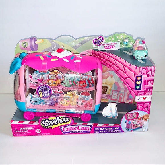 shopkins cutie cars cupcake van